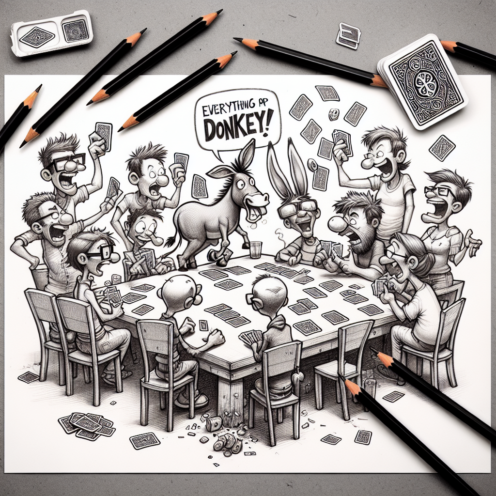 כל מה שצריך לדעת על משחק הקלפים דונקי